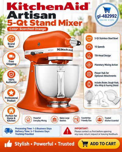 New kitchenaid artisan qt - new,