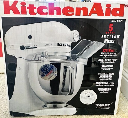 New sealed kitchenaid ksm150ps - sealed,
