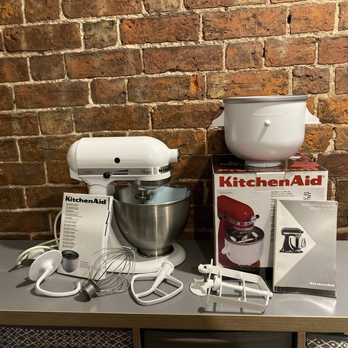 Kitchenaid artisan mixer white - mixer,