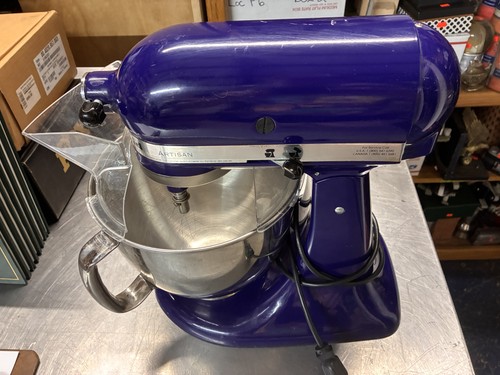 Kitchen aid artisan blue mixer - kitchen,